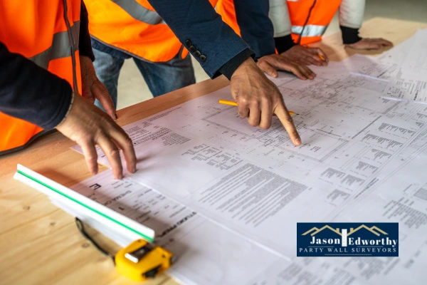 See if you need a party wall agreement for building along boundary line Alton