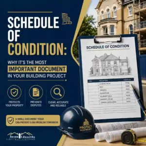 Schedule of Condition: Why It's the Most Important Document in Your Building Project {name}?