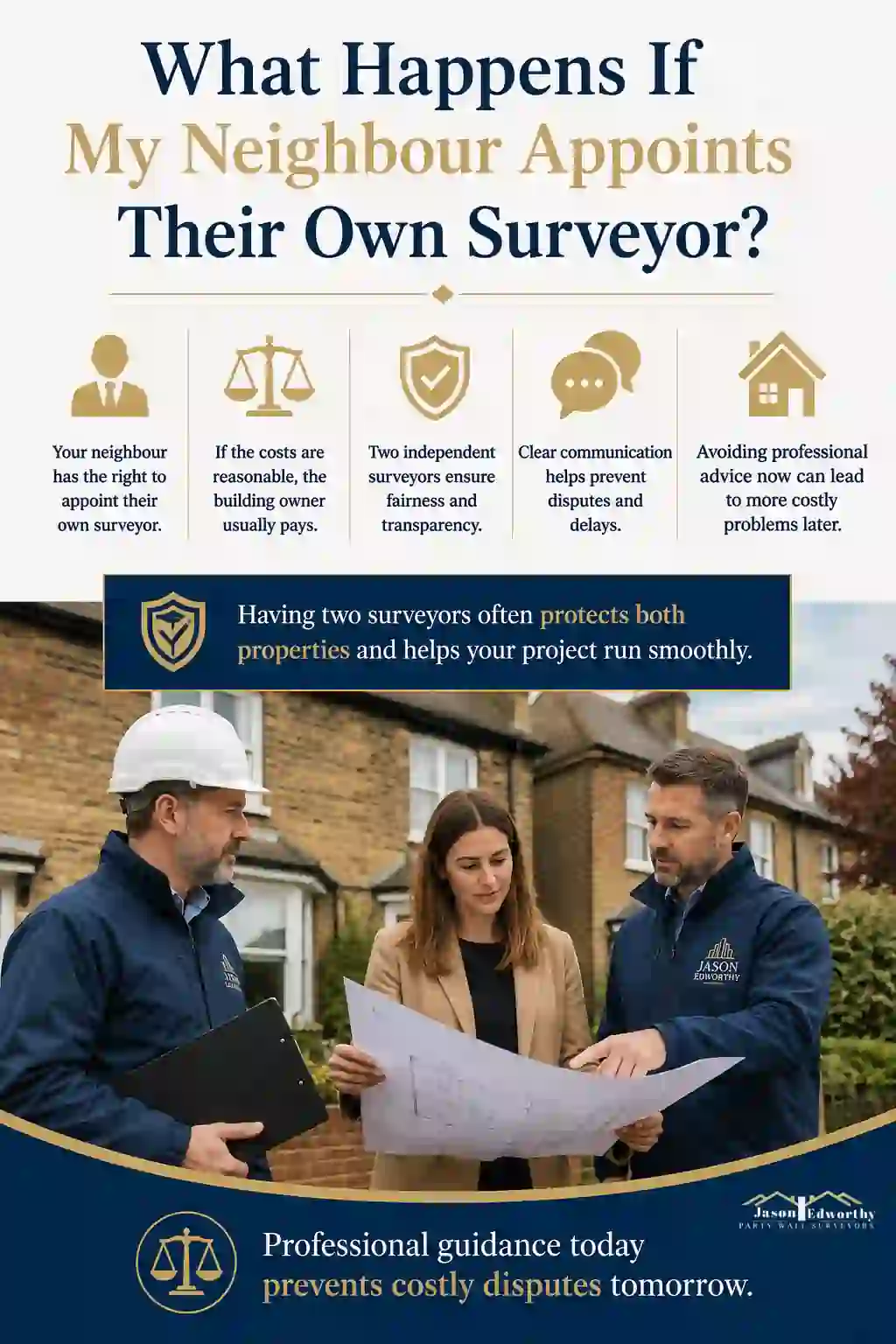 What Happens If My Neighbour Appoints Their Own Surveyor Alton?