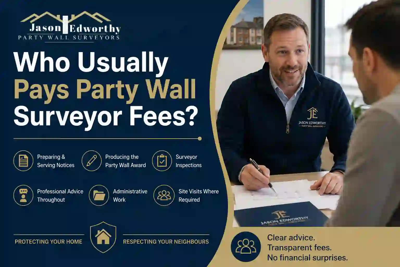 Who Usually Pays Party Wall Surveyor Fees Alton?